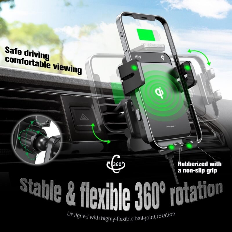 Wireless Charger Car Holder