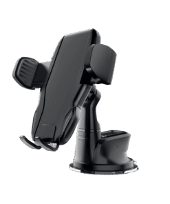 Magnetic Car Mount Phone Holder Dashboard/Windshield Suction Base 360 Degree Rotation for iPhone, Samsung