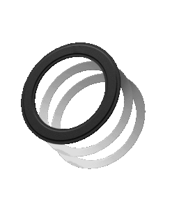 Universal Metal Ring for Magnetic Phone Holder Magsafe Converter Strong Adhesive 1mm Thickness with Metal Plates Compatible for All Mobiles