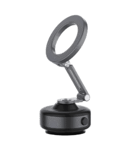 360° Rotating Magnetic Phone Holder with Vacuum Suction | Foldable Mount