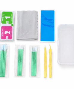 28 Pcs Cell Phone Cleaning Kit with Storage Box - Accessories