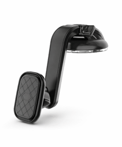 Magnetic Car Phone Holder for Mount Dashboard Windshield for iPhone, Galaxy & All Smartphones - Suction & Dashboard