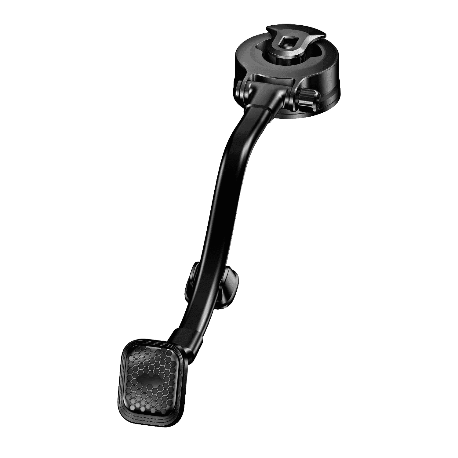 Magnetic Car Mount Phone Holder Windshield/Dashboard Flexible Long Arm Gooseneck For iPhone & Samsung - Suction & Dashboard