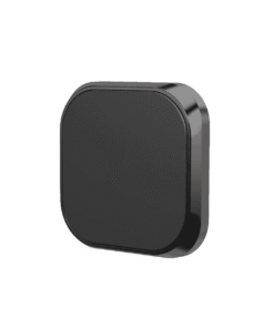Universal Magnetic Holder Mini Square Shape Holder for Flat Surface Strong Adhesive with Metal Plates for Dashboard, Desk, Home and Indoor - Accessories